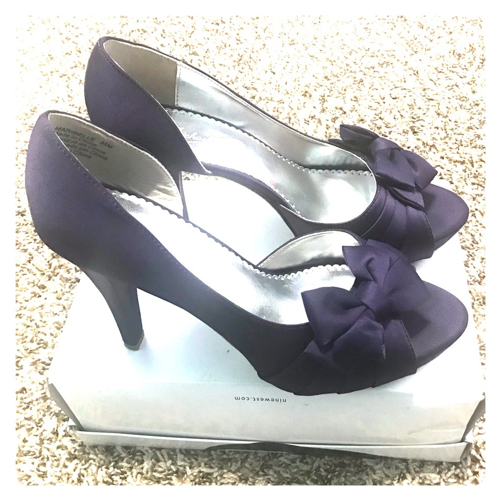 Purple Stiletto Heels